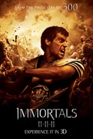 Poster film Immortals (2011) (2011) - unul dintre cele mai bune filme noi