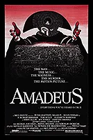 Poster film Amadeus (1984) (1984) - unul dintre cele mai bune filme noi