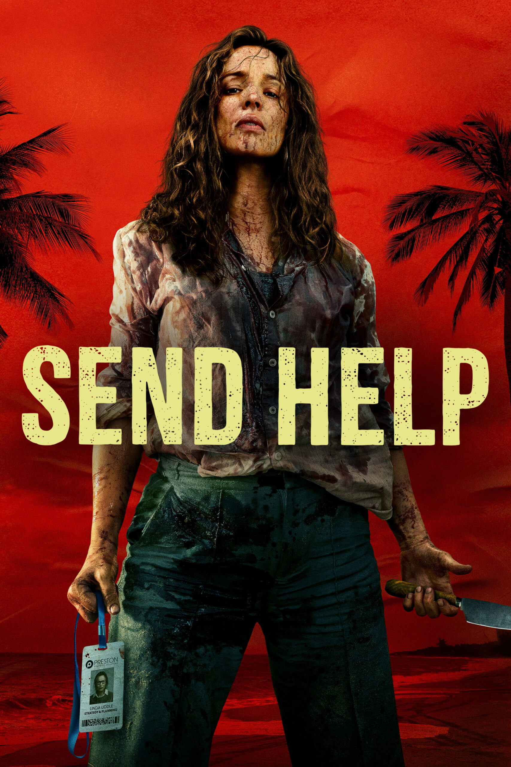 Poster film Send Help (2026) (2026) - unul dintre cele mai bune filme noi
