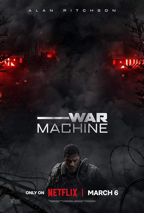 Poster film War Machine (2026) (2026) - unul dintre cele mai bune filme noi