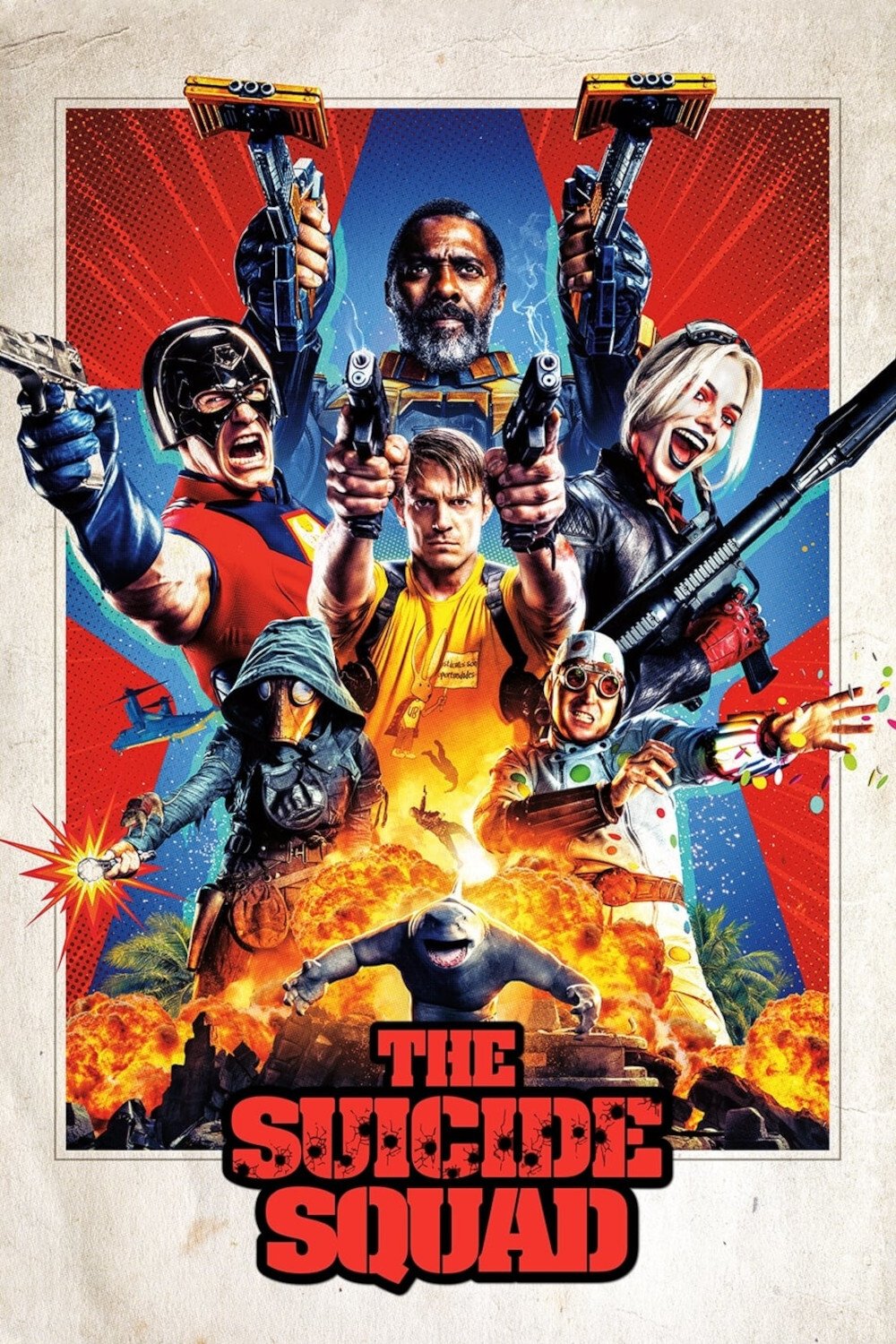 Poster film The Suicide Squad (2021) (2021) - unul dintre cele mai bune filme noi