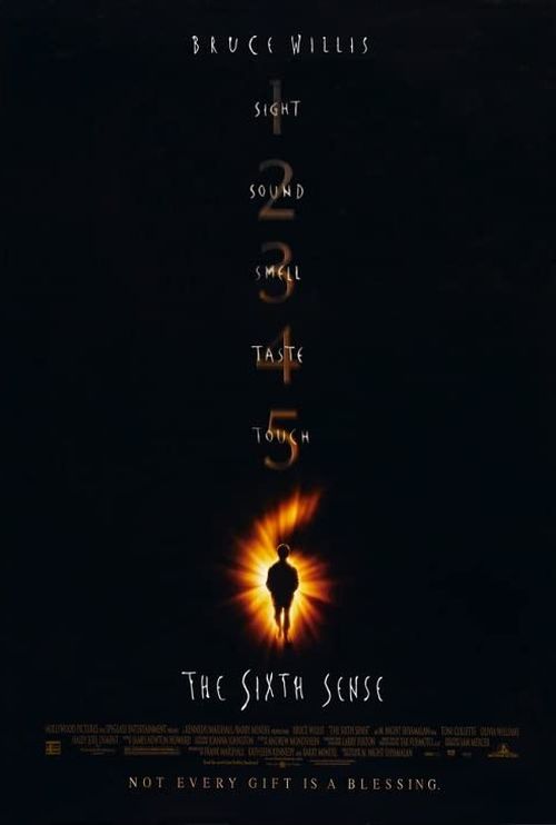Poster film Al șaselea simț (1999) (1999) - unul dintre cele mai bune filme noi